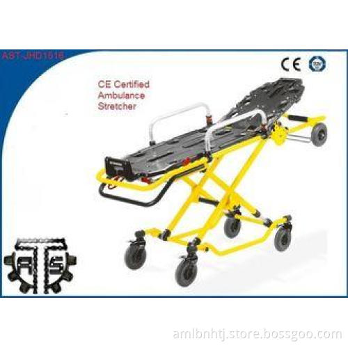 Foldable Ambulance Trolley Stretchers Aluminum Patient Resc